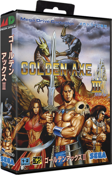 Golden Axe III (JP) (lose) (sehr guter Zustand) - Sega Mega Drive