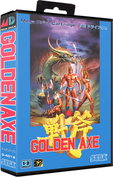 Golden Axe (JP) (lose) (very good condition) - Sega Mega Drive