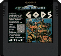 Gods (EU) (lose) (sehr guter Zustand) - Sega Mega Drive