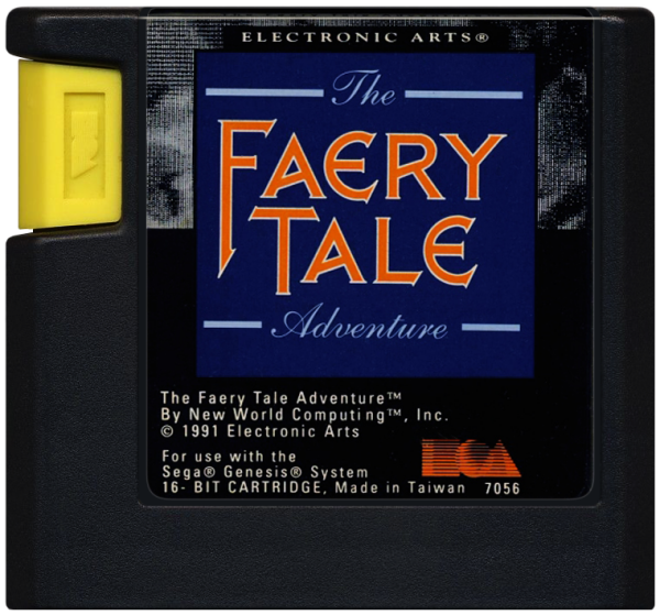 Faery Tale Adventure (US) (lose) (very good condition) - Sega Mega Drive