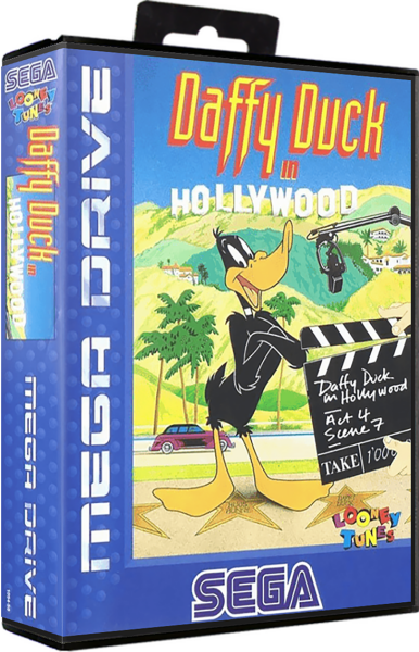 Daffy Duck in Hollywood (EU) (CIB) (very good condition) - Sega Mega Drive