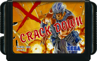 Crack Down (JP) (lose) (sehr guter Zustand) - Sega Mega...