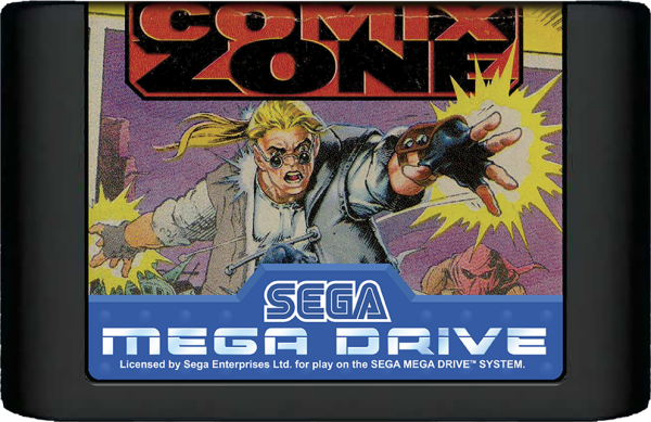 Comix Zone (EU) (lose) (sehr guter Zustand) - Sega Mega Drive