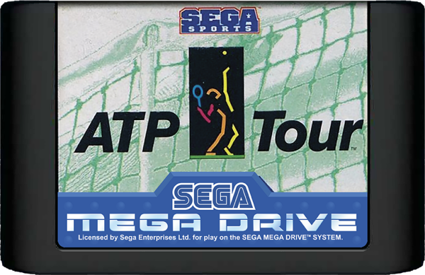 ATP Tour Tennis (EU) (lose) (very good condition) - Sega Mega Drive