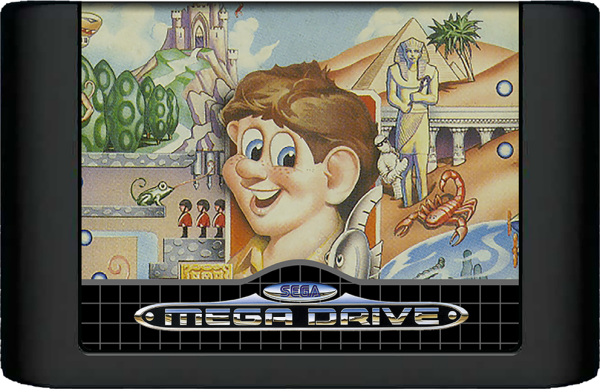 Alex Kidd in the Enchanted Castle (EU) (lose) (sehr guter Zustand) - Sega Mega Drive