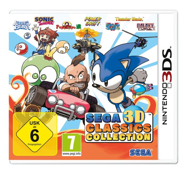 Sega 3D Classics Collection (EU) (OVP) (neu) - Nintendo 3DS