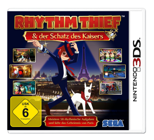 Rhythm Thief und der Schatz des Kaisers (EU) (OVP) (neu) - Nintendo 3DS