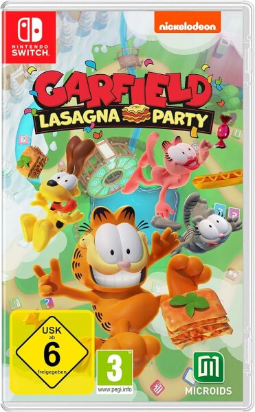 Garfield Lasagna Party (EU) (OVP) (new) - Nintendo Switch