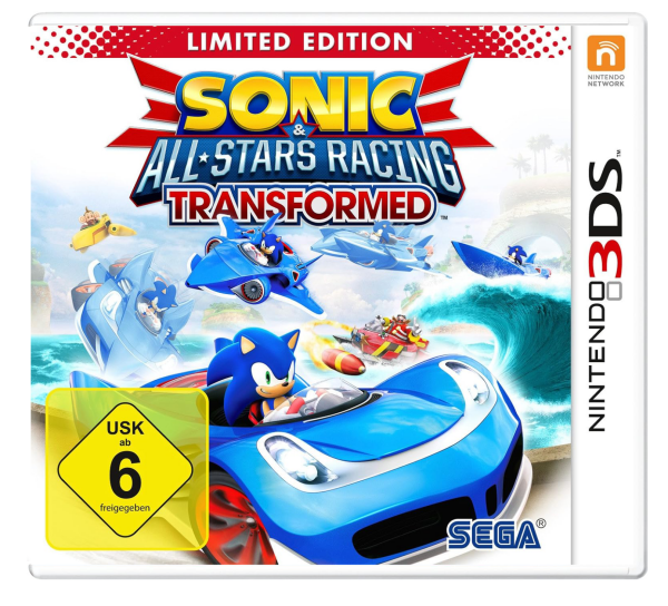 Sonic All-Stars Racing Transformed - Limited Edition (EU) (CIB) (very good condition) - Nintendo 3DS