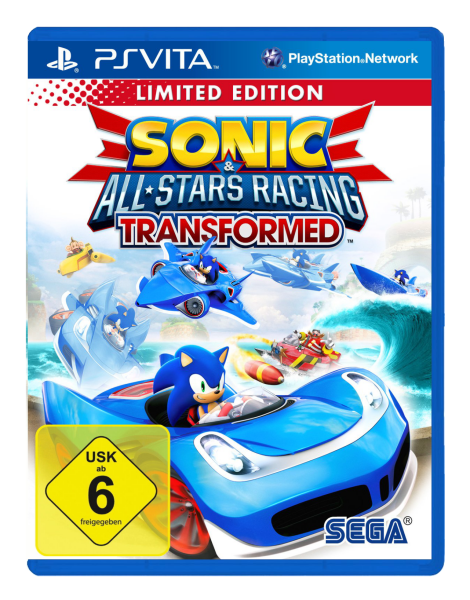 Sonic All-Star Racing Transformed - Limited Edition (EU) (CIB) (very good condition) - PS Vita