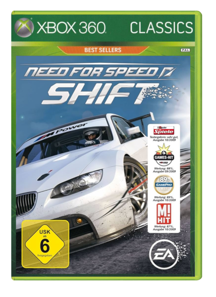 Need for Speed Shift (EU) (Classics) (OVP) (new) - Xbox 360