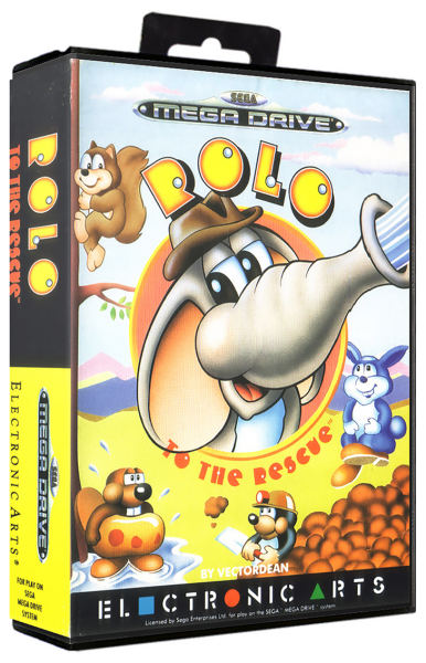 Rolo to the Rescue (EU) (no Manual) (CIB) (very good condition) - Sega Mega Drive