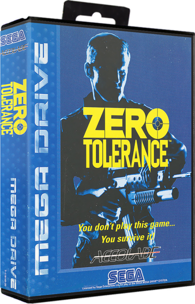 Zero Tolerance (EU) (OVP) (sehr guter Zustand) - Sega Mega Drive