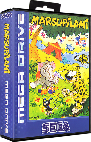 Marsupilami (EU) (CIB) (very good condition) - Sega Mega Drive