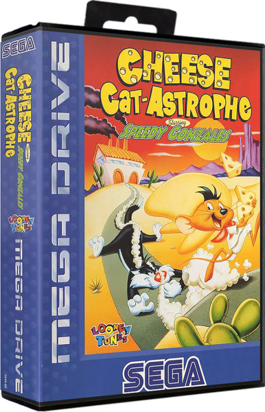 Cheese Cat-Astrophe Starring Speedy Gonzales (EU) (OVP) (sehr guter Zustand) - Sega Mega Drive