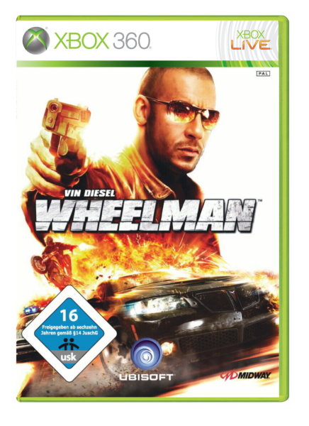 Vin Diesel Wheelman (EU) (OVP) (gebraucht) - Xbox 360