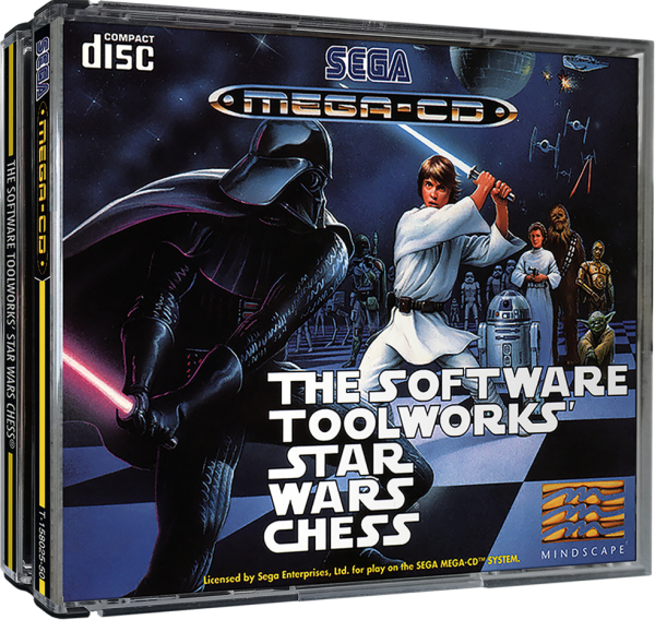 The Software Toolworks Star Wars Chess (EU) (OVP) (mint condition) - Mega CD