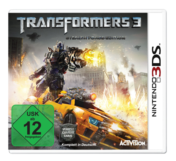 Transformers 3 (EU) (Stealth Force Edition) (OVP) (neuwertiger Sammlerzustand) - Nintendo 3DS