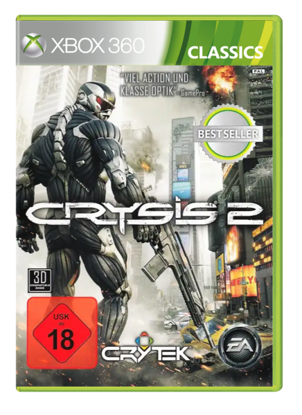 Crysis 2 (Classics) (EU) (CIB) (very good condition) - Xbox 360