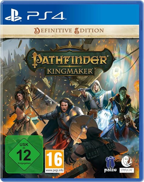 Pathfinder: Kingmaker (EU) (Definitive Edition) (OVP) (sehr guter Zustand) - PlayStation 4 (PS4)