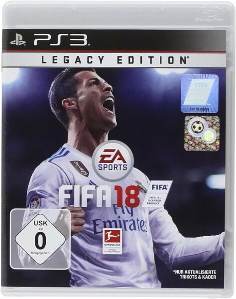 FIFA 18 (EU) (Legacy Edition) (CIB) (very good condition) - PlayStation 3 (PS3)