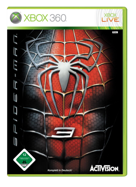 Spider-Man 3 (EU) (CIB) (very good condition) - Xbox 360