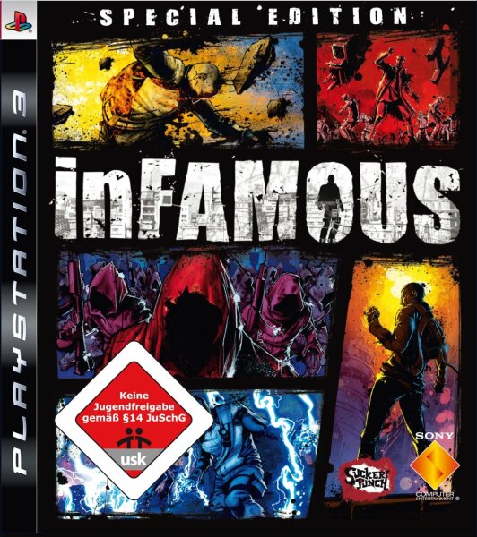 inFamous (EU) (Special Edition) (CIB) (very good condition) - PlayStation 3 (PS3)