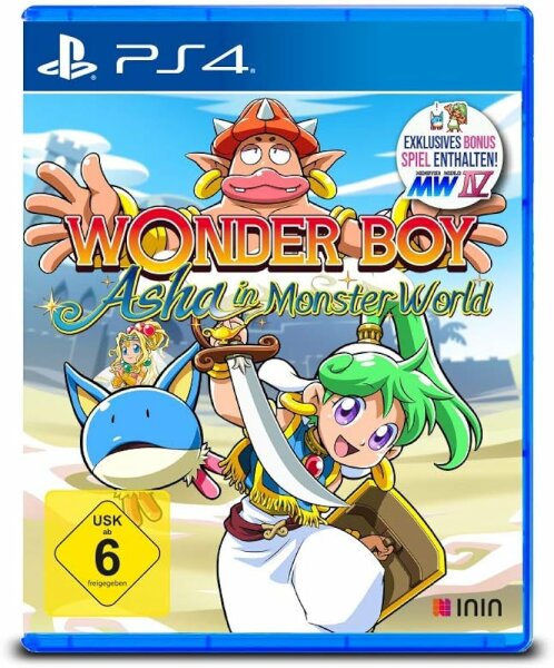 Wonder Boy: Asha in Monster World (EU) (OVP) (neu) - PlayStation 4 (PS4)