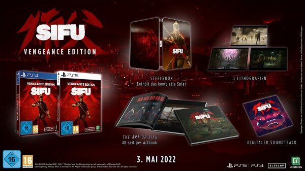 Sifu (EU) (Vengeance Edition) (OVP) (neu) - PlayStation 4 (PS4)