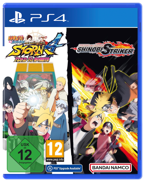 Naruto Shippuden Ultimate Ninja Storm 4, Road to Boruto, Naruto to Boruto Shinobi Striker (EU) (OVP) (neu) - PlayStation 4 (PS4)