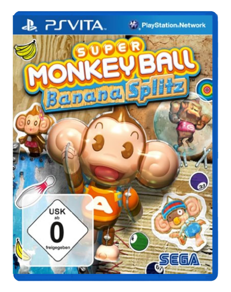 Super Monkey Ball Banana Splitz (EU) (CIB) (new) - PS Vita