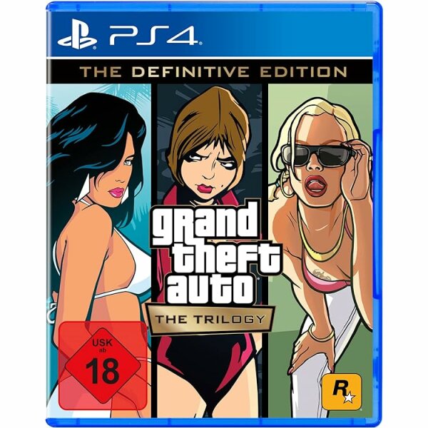 Grand Theft Auto The Trilogy: The Definitive Edition (EU) (CIB) (new) - PlayStation 4 (PS4)