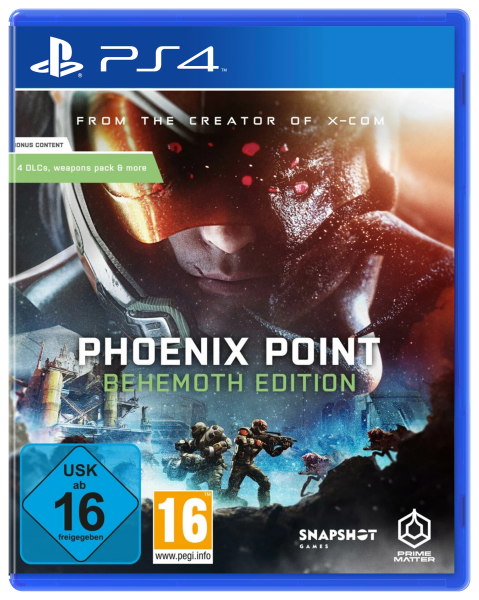 Pheonix Point (EU) (Behemoth Edition) (OVP) (neu) - PlayStation 4 (PS4)