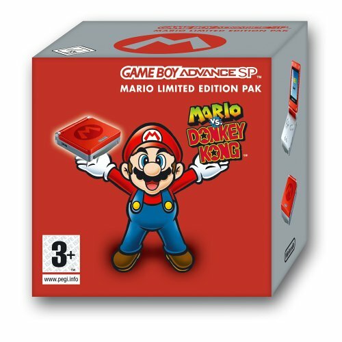 Nintendo Game Boy Advance SP Mario Limited Edition Pak (EU) (AGS-001) (OVP) (gebraucht) - Nintendo Game Boy Advance (GBA)