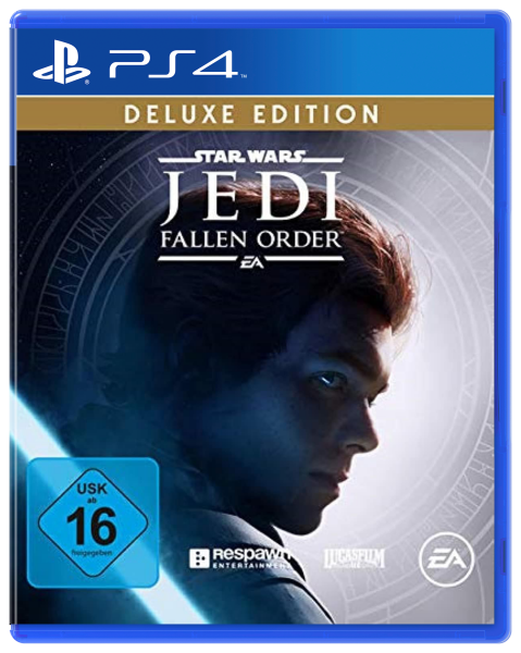 Star Wars: Jedi Fallen Order (EU) (Deluxe Edition) (OVP) (neuwertiger Sammlerzustand) - PlayStation 4 (PS4)