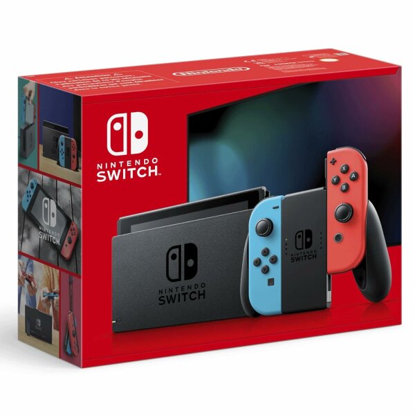 Nintendo Switch Konsole (V2) (EU) (HAC-001) (OVP) (neuwertiger Sammlerzustand) - Nintendo Switch