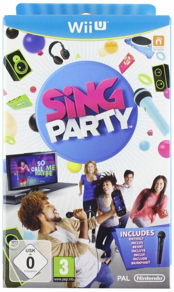 SING Party (EU) (Incl. Mikro.) (CIB) (very good condition) - Nintendo Wii U