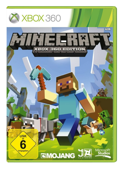 Minecraft Xbox 360 Edition (EU) (OVP) (neuwertiger Sammlerzustand) - Xbox 360