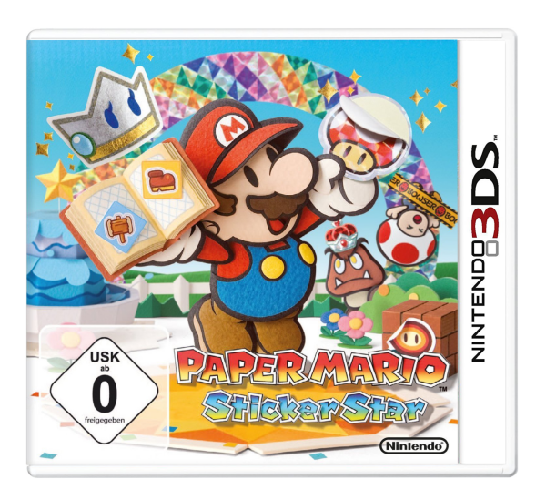 Paper Mario Sticker Star (EU) (CIB) (acceptable) - Nintendo 3DS