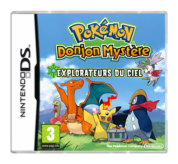 Pokemon Mystery Dungeon: Erkundungsteam Himmel (FRA) (Explorateurs du Ciel) (EU) (OVP) (sehr guter Zustand) - Nintendo DS