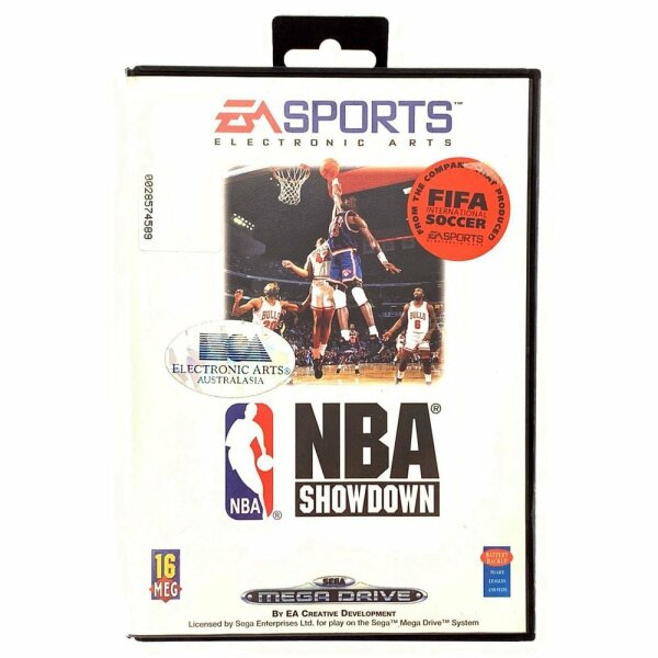 NBA Showdown (EU) (CIB) (mint condition) - Sega Mega Drive