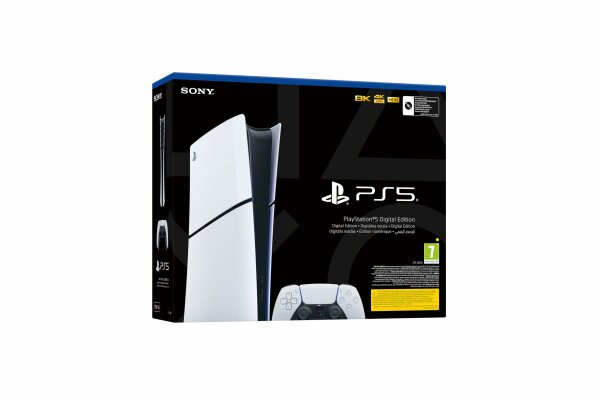 PlayStation 5 (Slim) Konsole - Digital (EU) (CFI-20XXB) (OVP) (gebraucht) - PlayStation 5 (PS5)