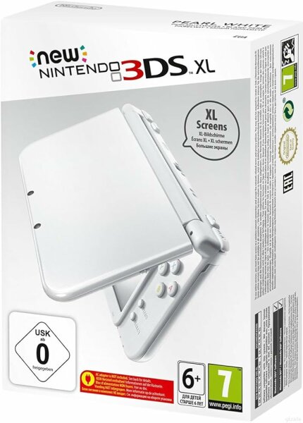 New Nintendo 3DS XL (Weiß, Pearl White) (EU) (OVP) (neu) - Nintendo 3DS