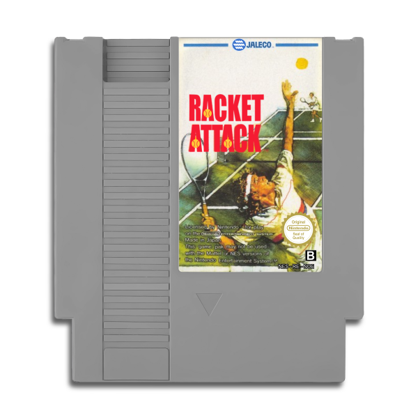 Racket Attack (EU) (loose) (very good) - Nintendo Entertainment System (NES)