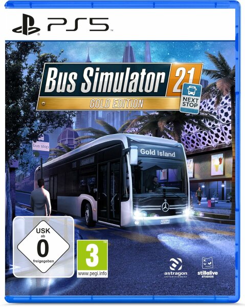 Bus Simulator 21 Next Stop (Gold Edition) (EU) (OVP) (sehr guter Zustand) - PlayStation 5 (PS5)