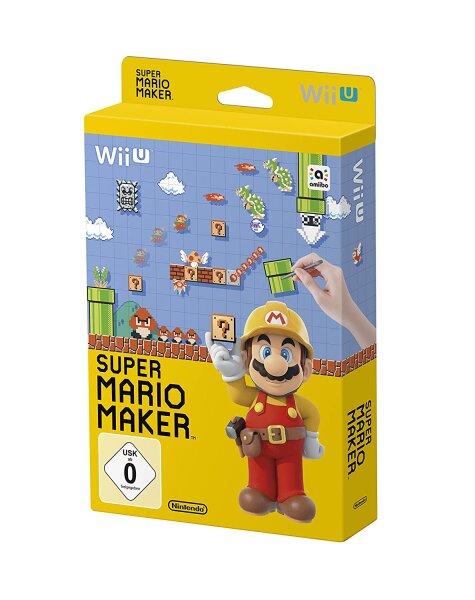 Super Mario Maker (Special Artbook Edition) (EU) (CIB) (mint condition) - Nintendo Wii U