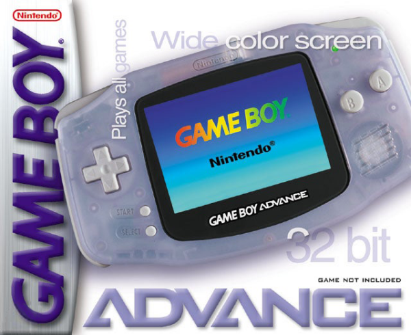 Nintendo Game Boy Advance (Glacier Clear Blue) (EU) (CIB) (very good condition) - Nintendo Game Boy Advance (GBA)