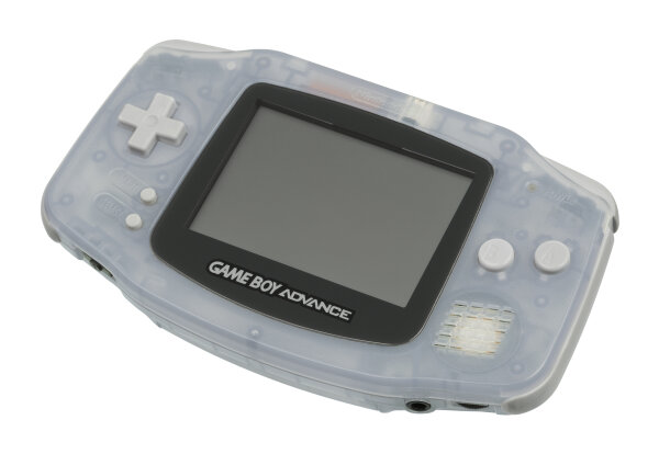 Nintendo Game Boy Advance (Glacier Clear Blue) (EU) (loose) (very good condition) - Nintendo Game Boy Advance (GBA)