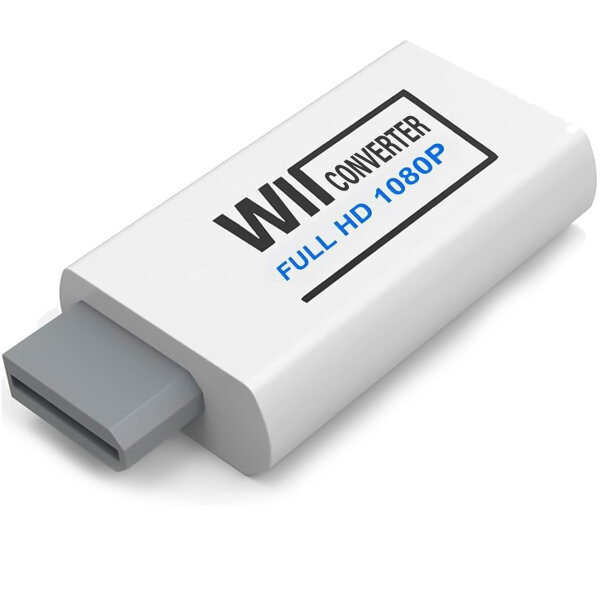 HQ HDMI Converter / HDTV Adapter for Nintendo Wii (Third Party) (EU) (loose) (new) - Nintendo Wii