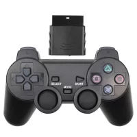 PS2 Wireless Controller (schwarz) (Third Party) (EU)...